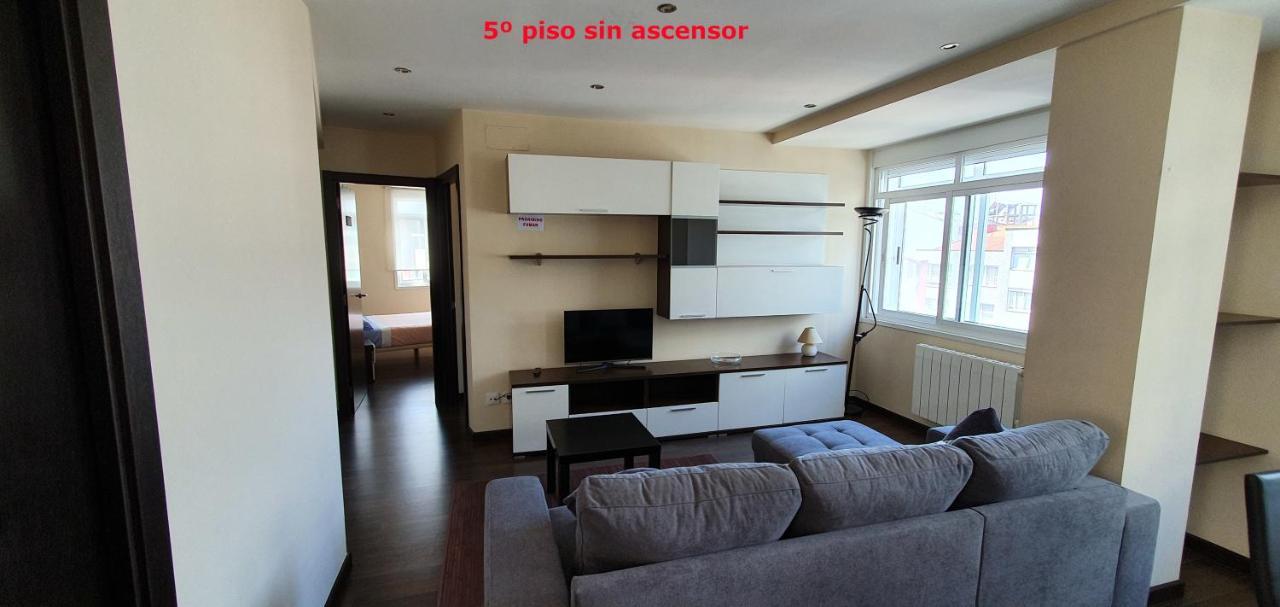Coqueto Apartamento De 2 Habitaciones En Zona Estacion Tren 拉科鲁尼亚 外观 照片